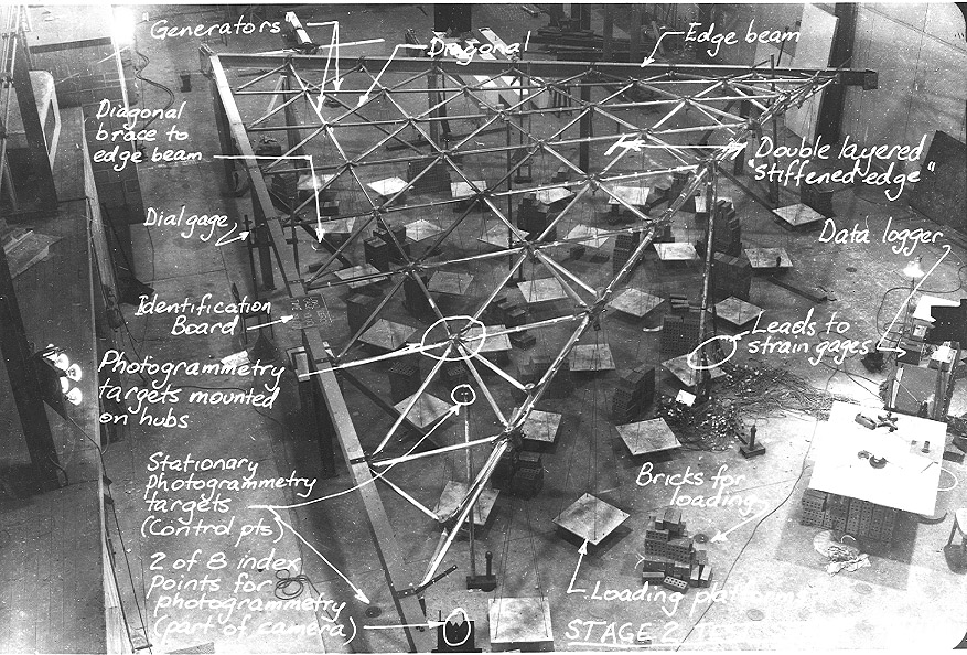 Structural load testing of a prototype truncated hypar for the Melbourne Arts Centre