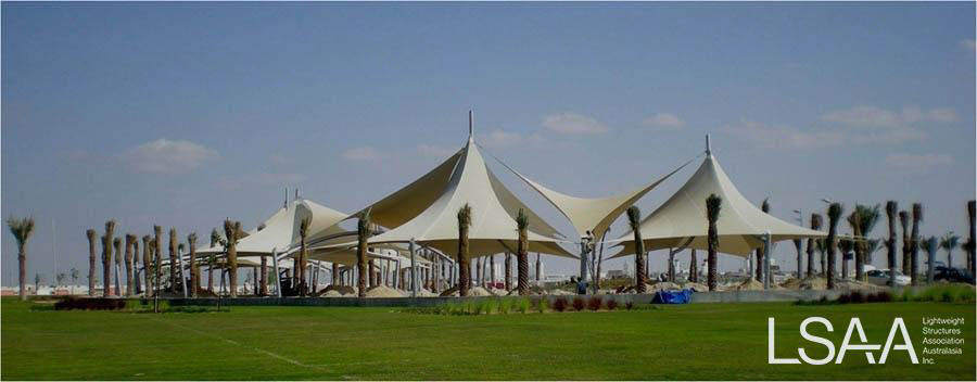 Yas Island Gateway Park Shade Structures - 2011