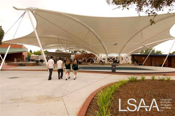 The New Aquinas College Forum Tensile Membrane Structure