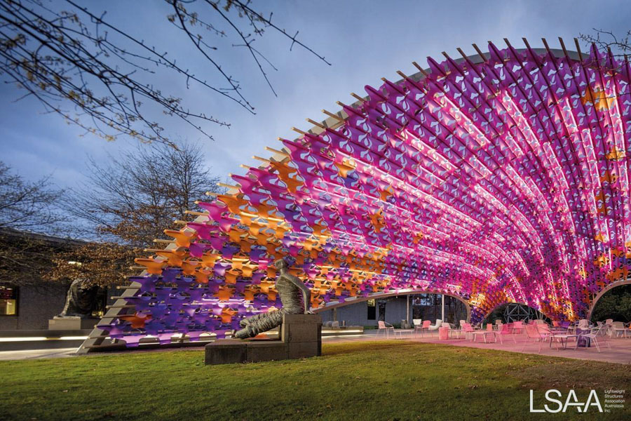 'I Dips Me Lid' - Architectural Commission for the NGV 2015