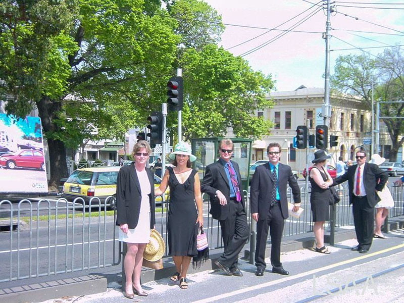 The trip to the 2002 Derby Day