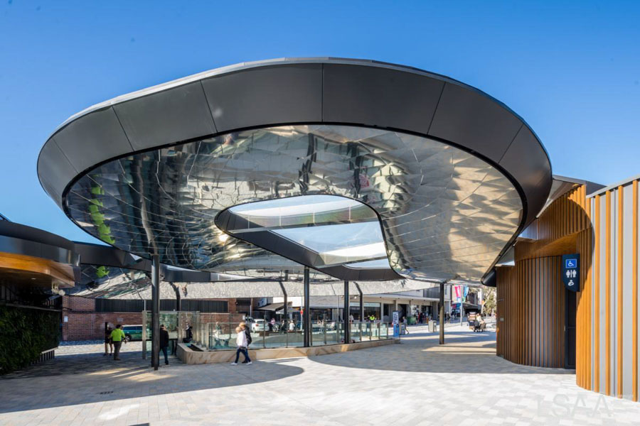 The Canopy front entrance (photo credit: ADCO Constructions)