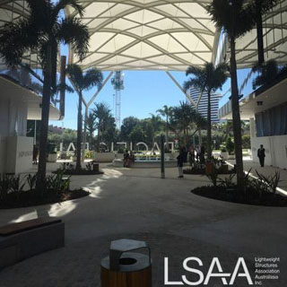 New Porte Cochere at the Pacific Fair Shopping Centre