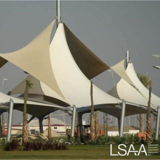 Yas Island Gateway Park Shade Structures - 2011