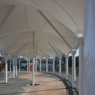 John Street Bridge - New Covered Walkway - Whangarei, NZ