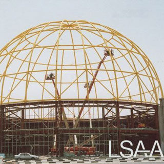 Dubai Outlet Mall Entrance Dome - Under Construction