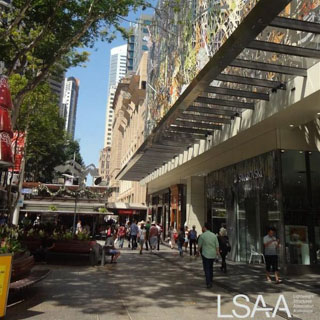 Wintergarden Art Façade - Queens Street Mall, Brisbane