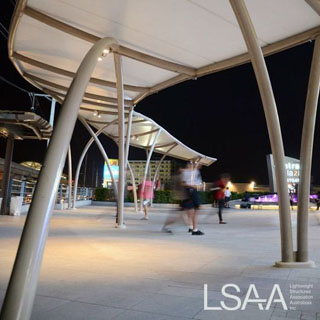 Central Westgate Sky Walk Membrane Covering
