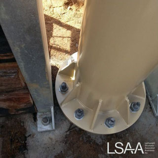 Column Base Detail - Sea World Polar Bear Enclosure