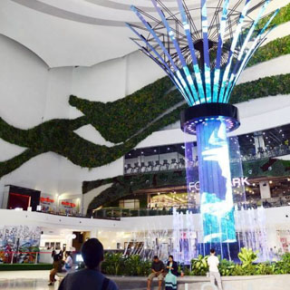 Central Westgate Shopping Centre - Unique Membrane Ceiling