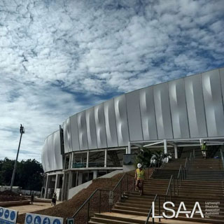 Jakarta Velodrome Facade 