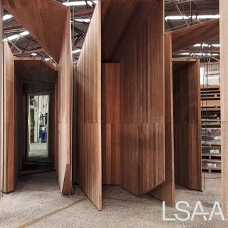Venice Biennale Timber Exhibition Structure