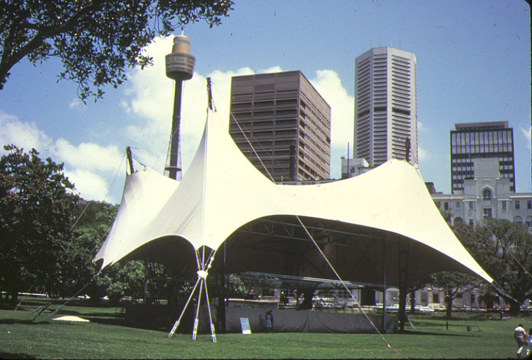 The Sydney Carols in the Domain Stage Canopy