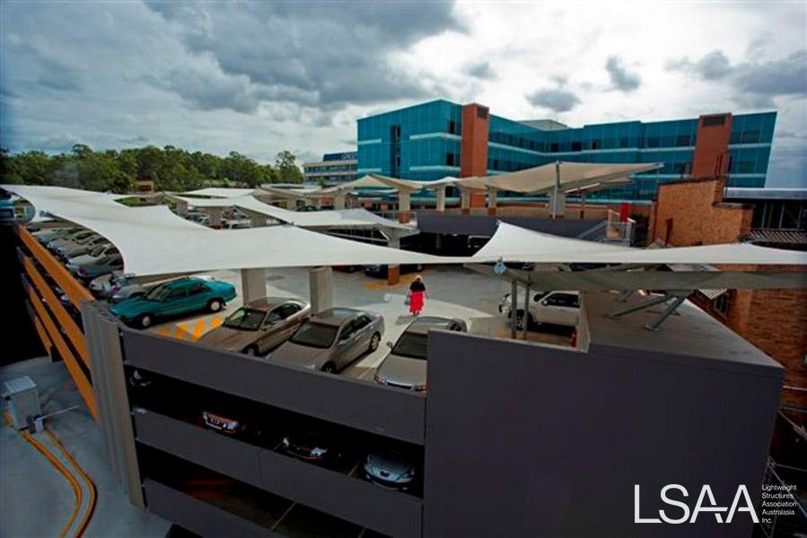 Greenslopes Private Hospital Car Park Canopies