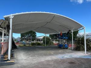 New Sheltered area at Matakana School