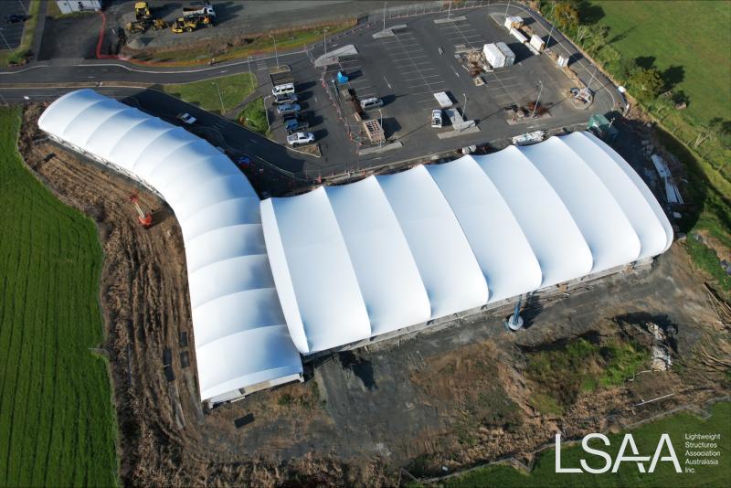 Aerial View of the Te Hiku Sports Hub