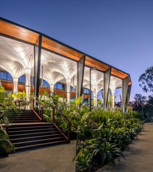 Unique Fabric Roof to a Restuarant